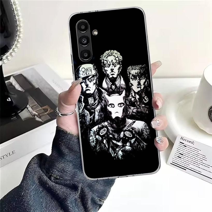 JoJo Kira Yoshikage Killer Queen Phone Case For Samsung Galaxy A13 A14 A15 A16 A17 A53 A54 A55 A56 A57 A33 A34 A35 A36 A37 A23 A