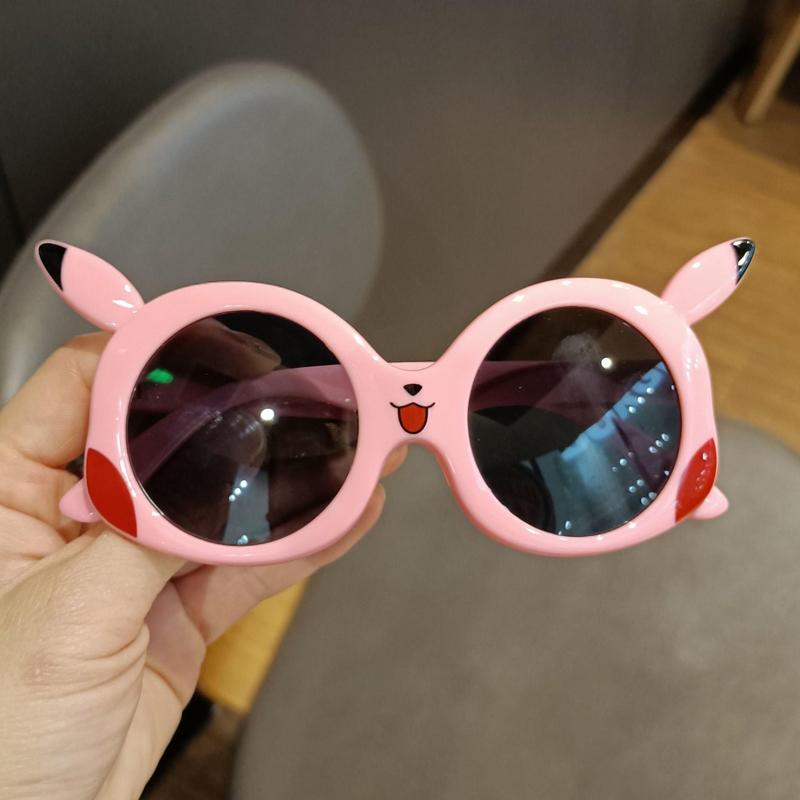 New Children Cute Cartoon Personality Sunglassesstreet Shooting Uv400 Boys Outdoor Sun Protection Glasses Kid Classic Eyewear