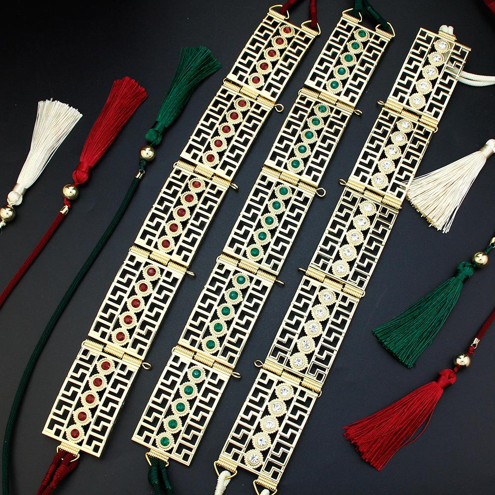 Elegent Tassels Rope Belt for Women Wedding Dress Crystal Waist Chain Belt Bride Jewelry