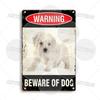 Vorsicht vor Hunden! Metallschild Bichon Bulldogge Schnauzer Pitbull Shar Pei Chihuahua Malteser Greyhound Cairn Terrier Staffordshire Terrier Deutsche Dogge