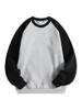 Plus Size Men's Fleece Sports Set: Loose Round Neck Sweatshirt & Running Suit