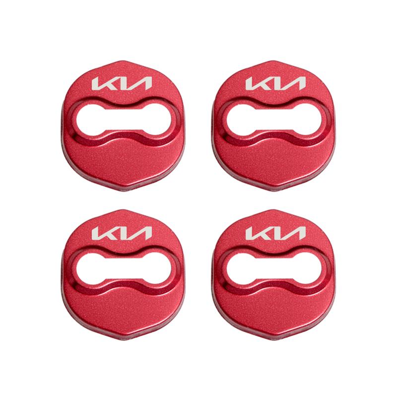 Car Styling Car Door Lock Covers stikcer Case for Kia Rio Ceed Sportage Cerato Soul Picanto auto Accessories sticker accessaries