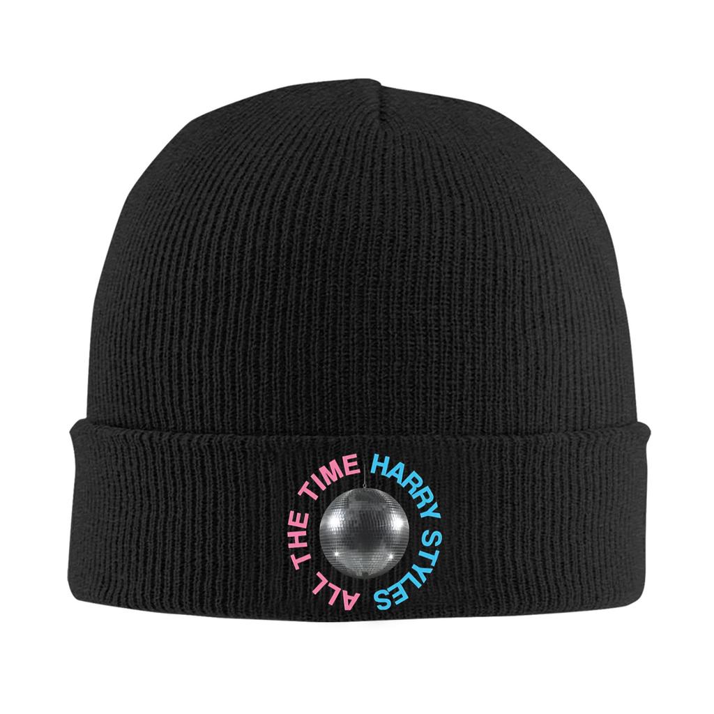 Kiss All The Time Disco Harrys Knitted Hat Beanie Autumn Winter Hat Warm Acrylic  Hip-hop Styles Caps Unisex Women Gifts,
