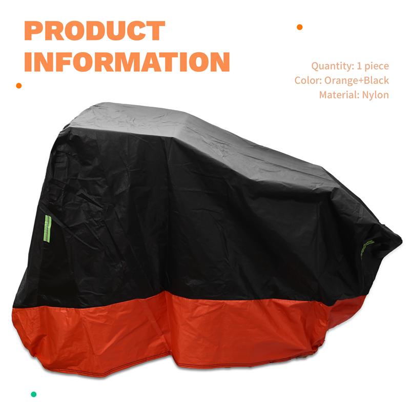 A90Q-Motorcycle Dustproof Cover UV Protective Outdoor Rain Cover Motorcycle Covers Motorcycle Storage Protection