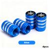 4Pcs CNC Aluminum Motorcycle Tire Valve Caps Yamaha tires valve stem made of aluminum valve stem