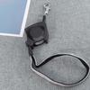 Automatic Retractable Leash Pet Training Lead Ergonomic Handle for Easy Control Telescopic Traction Rope Black