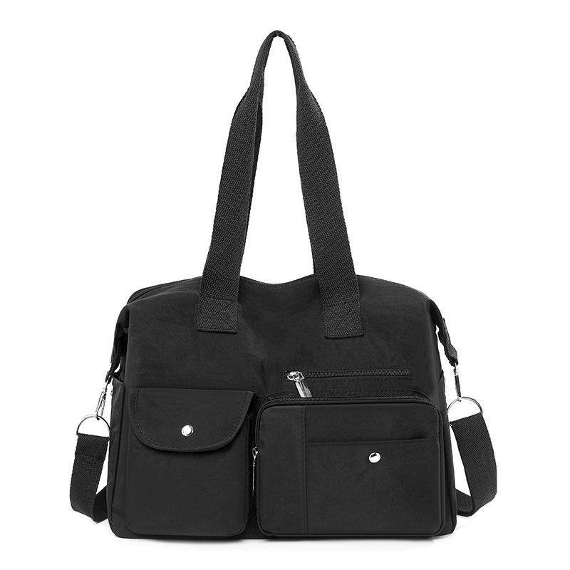 

Многофункциональная сумка-тоут Легкая водонепроницаемая сумка-тоут Сумка через плечо Женская сумка на плечо чёрный