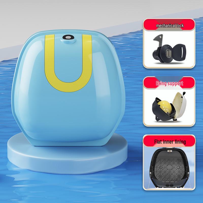 Rear Trunk Storage Box for Yadea DQ6S, Aima Vava, Tailing, and Xiaoniu Electric Scooters