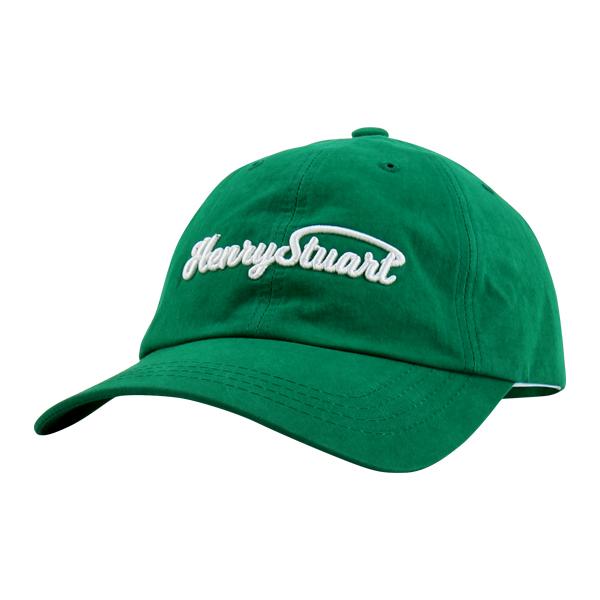 HENRY STUART Unisex Slip-On Ball Cap Golf Cap Dark Green
