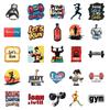 50 Cool Various Fitness Boxing Sports Graffiti Stickers Decorative Graffiti Stickers