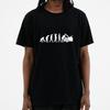 Father's Day Present Funny Birthday Gift O-neck Tops Fashion 100% Cotton Tees Men Evolution Auto Mechaniker Mechanic Car T-shirt