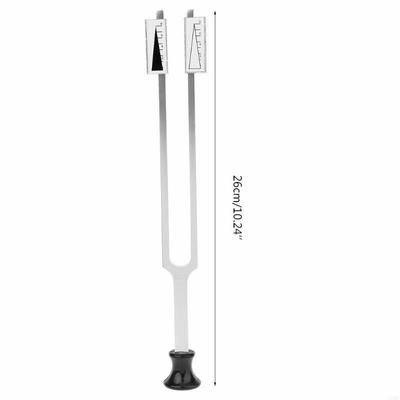 Portable Aluminum Tuning Fork Hammer Ball Diagnostic C64Hz and C128hz
