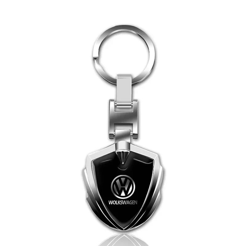 

For Volkswagen VW 3D Metal Alloy Car Keychain For Volkswagen GTI VW Polo Passat B5 B6 B7 T4 T5 Golf 4 5 6 Tiguan Jetta GTI Car-S