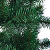 Artificial Christmas Tree with Iridescent Tips Green 120 Cm PVC