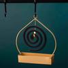 With Tray Mosquito Repellent Incenses Rack Coil Incense Burner Frame  for Household Bedroom Patio