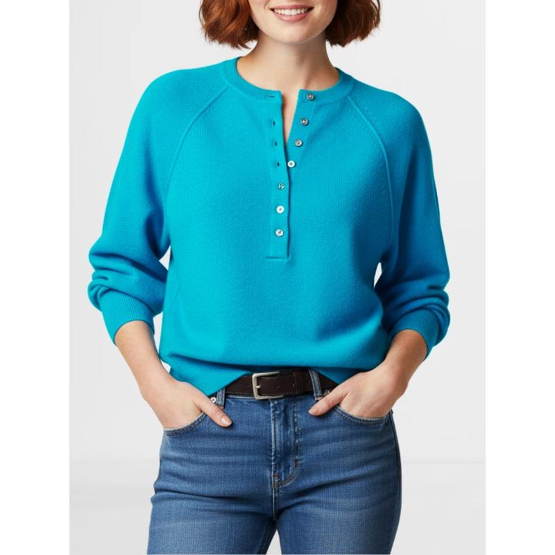 MGHR Women's Fashion Casual Autumn Winter Long Sleeve O-Neck Blouses & Shirts
