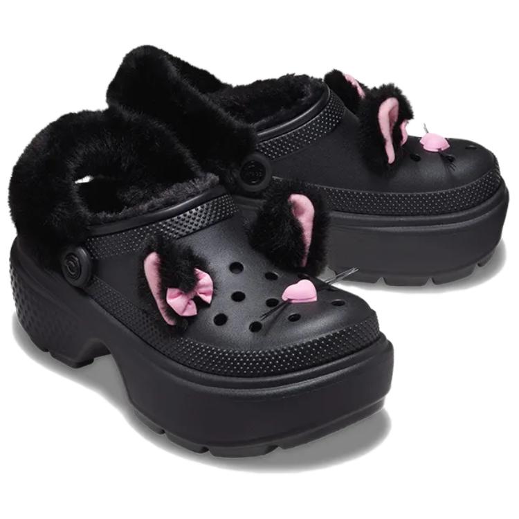 Crocs Simple Comfortable Clogs Women Footwear Black 210690-001