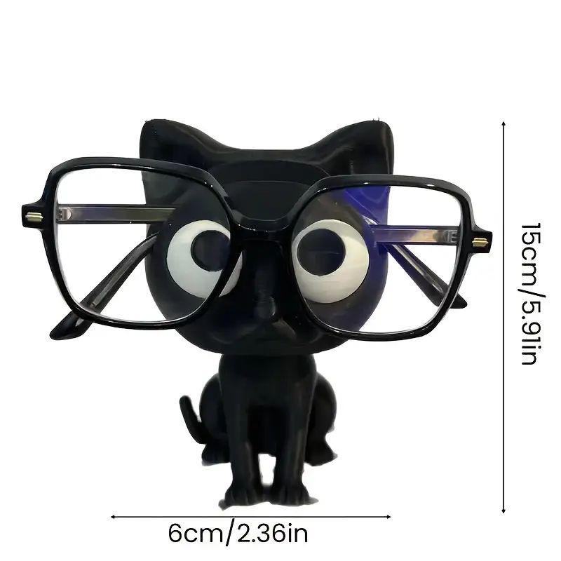Creative Cat Face Eyeglass Holder Ornament
