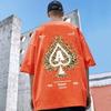 Barbati Poker O carte de joc Moda Tricouri Tricou Vara Top
