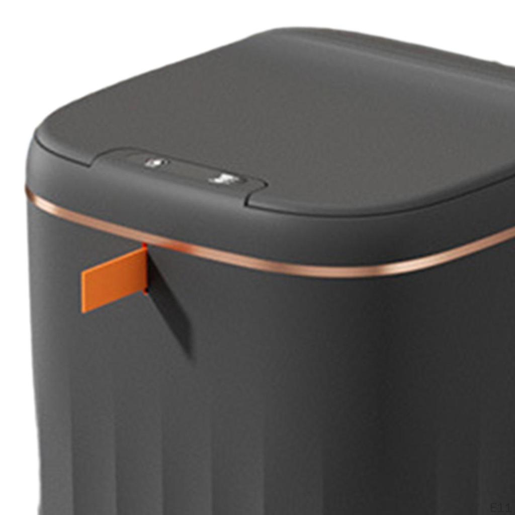 Automatic Garbage Can, Electric Bin with Lid, Bathroom Trash Cans Lids for Kitchen,