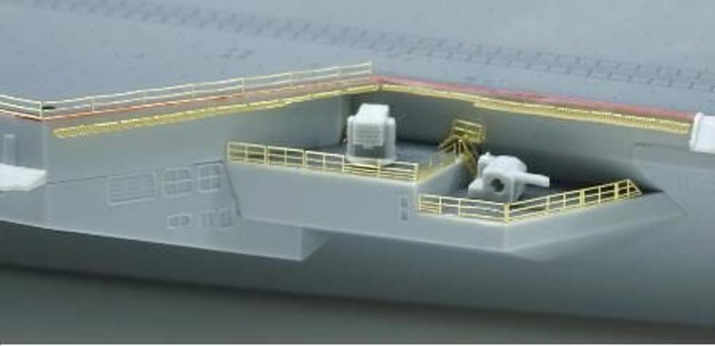 Artist Hobby Chinese Navy Type 003 Aircraft Carrier Fujian Basic Set Magic Plastic Model Parts AHLAH270042 1/700 (for Factory) (Ship)