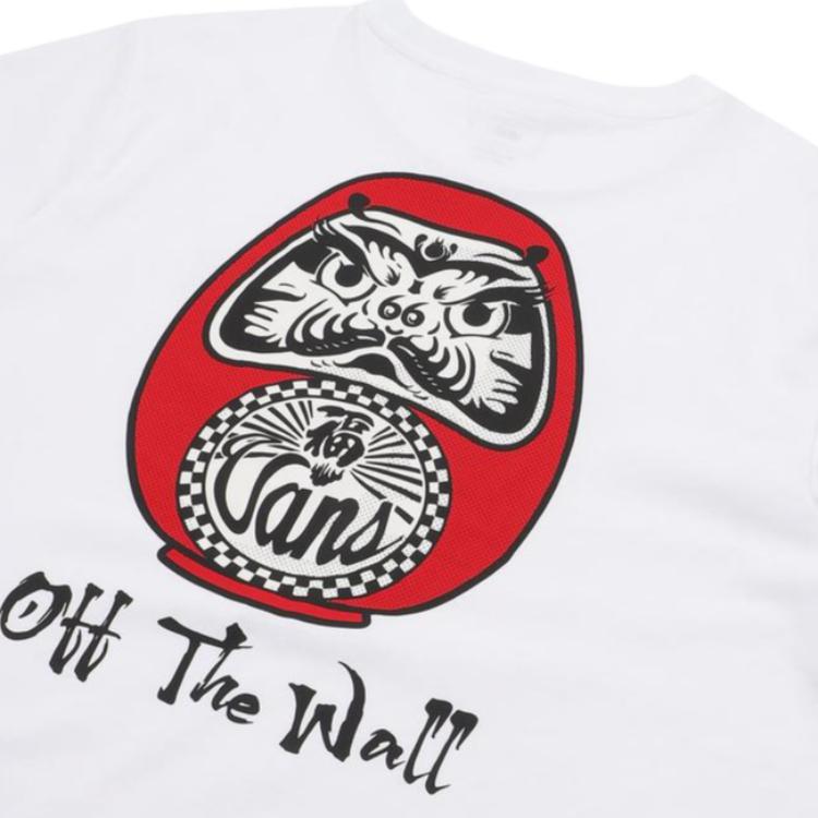 Vans Graphic Logo Crew Neck Short Sleeve T-Shirt Men Tops VN000NUU-WHT