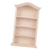 1:12 Doll House Wooden Bookshelf Model For Dolls DIY Dollhouse Furniture AccessoryBookshelf