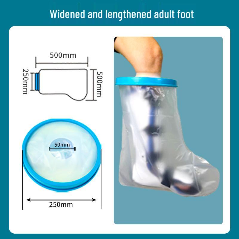 Waterproof Adult Cast & Wound Protector for Knee, Leg, Ankle, and Hand