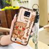 Fashion Design Ring Phone Case For Oukitel WP6 Anti-dust Dirt-resistant Wristband Shockproof Waterproof Cartoon Cute