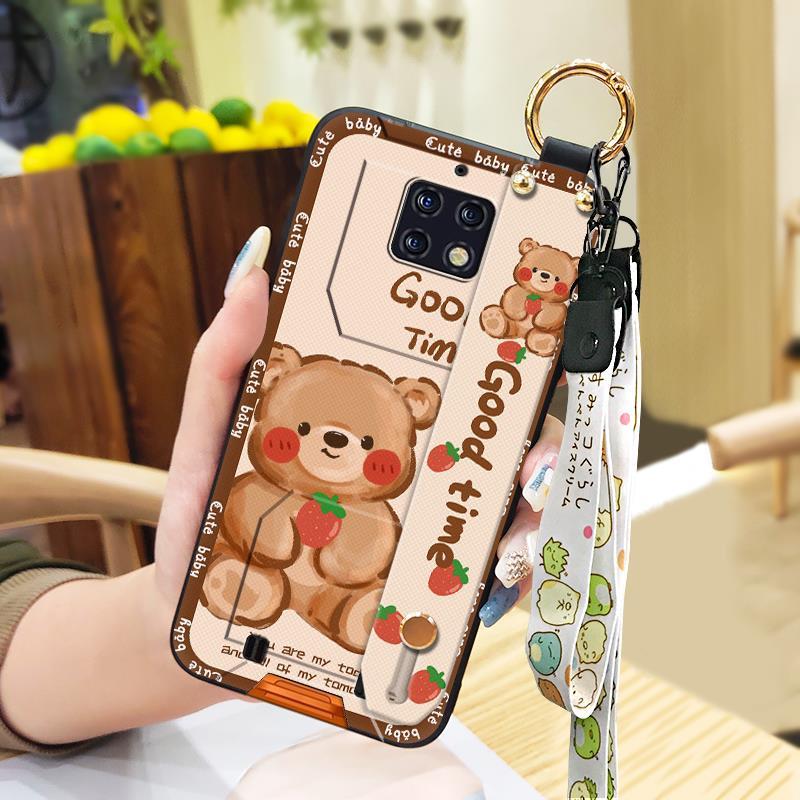 Fashion Design Ring Phone Case For Oukitel WP6 Anti-dust Dirt-resistant Wristband Shockproof Waterproof Cartoon Cute