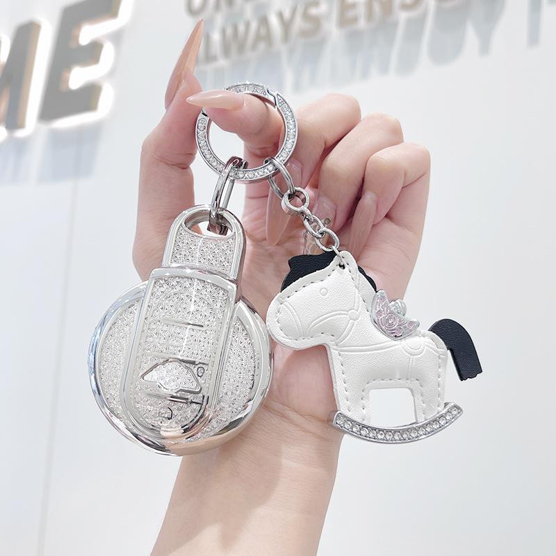 

Tpu Car Key Case Remote Cover Holder Shell Protector Housing Keyring Chain Styling Fob For Mini Cooper Countryman Clubman