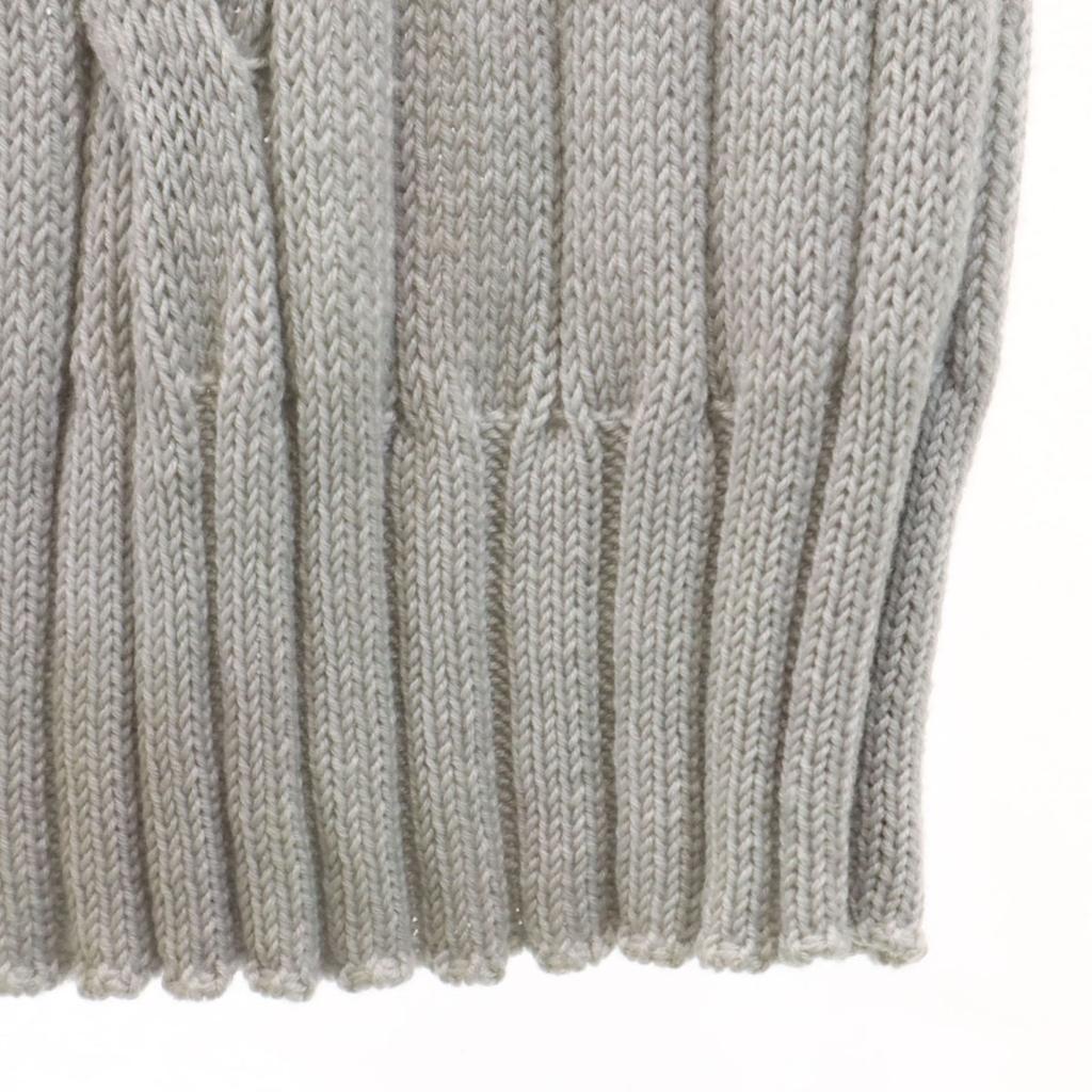 Armani Made In Italy Wool Long Sleeve High Neck Sweater COLLEZIONI Knit Men's Used