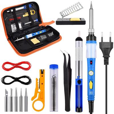 Soldeerbout 60w Kit Verstelbare Elektrische Soldeerstation Iron Kits Multifunctionele Pyrografie