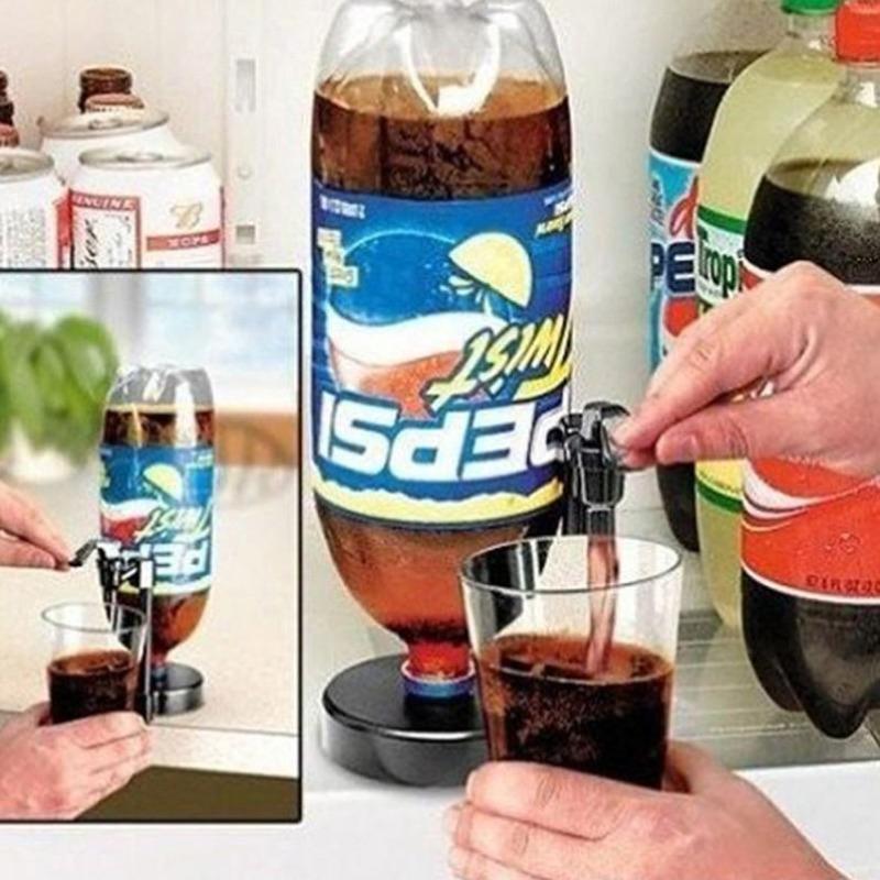 Magic Tap Saver Soda Dispenser Bottle Coke Upside Down Drinking Water Dispense Party Bar Kitchen