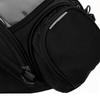Black Waterproof Cloth Motorcycle Engine Bag Fuel Tank Bag Heavy Duty Gas Tank Pouch Rear Seat Bag Motorcycle