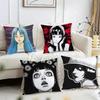 Tomie Cushion Cover Reversible Plush Pillow Cover – For Car, Sofa, Bedroom, Perfect As a Gift.