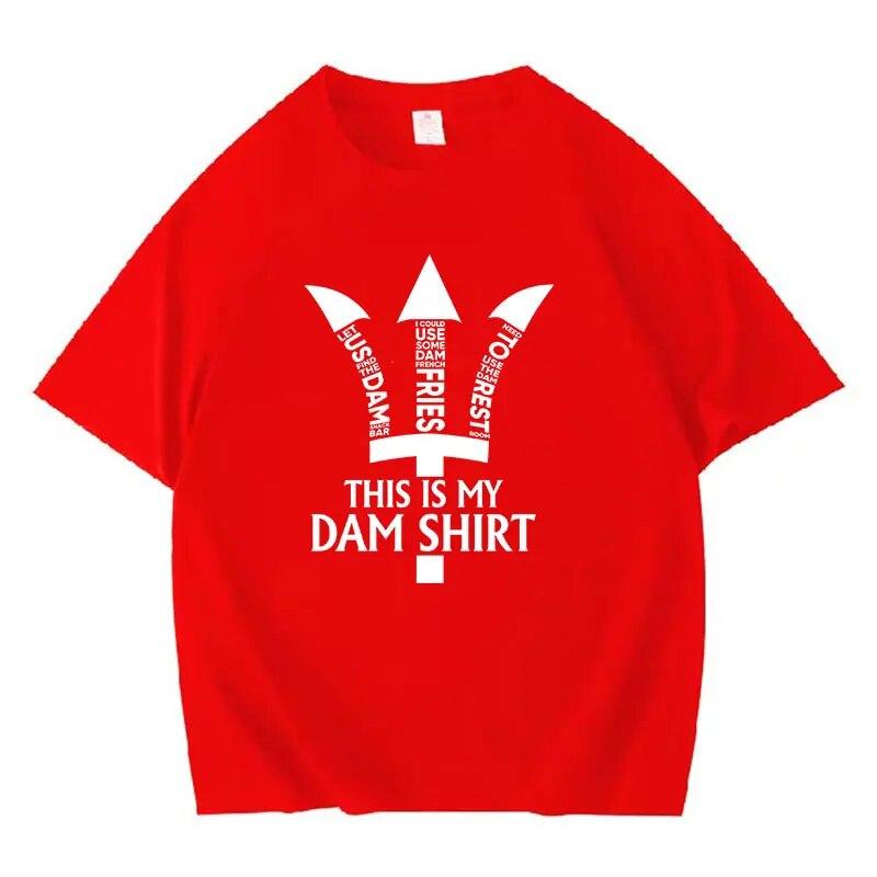 This Is My DAM Percy Jackson Graphic T Shirt Unisex Fashion O-Neck Clothing T-shirts Unisex Casual 100% Cotton Oversized T-shirt