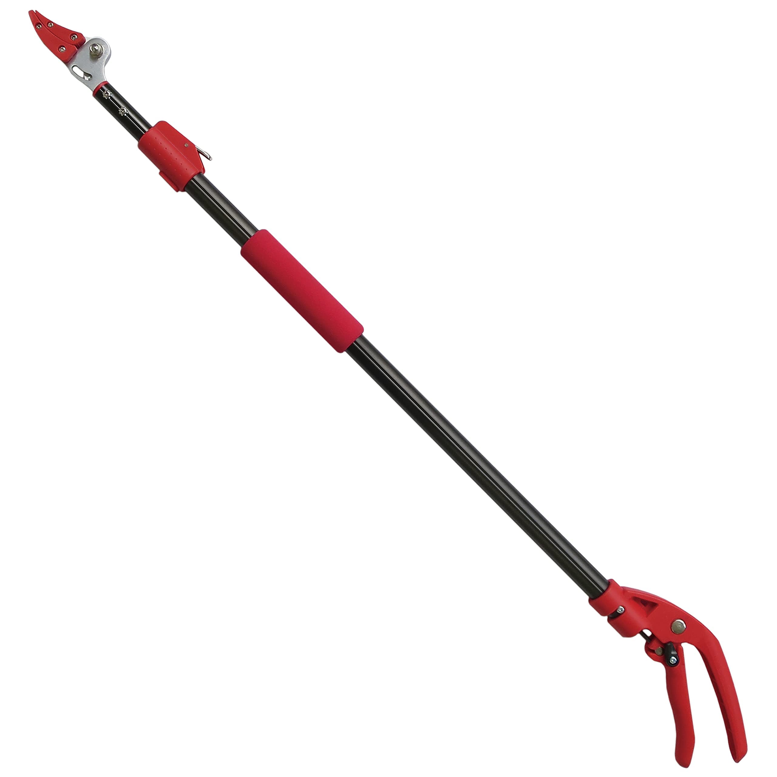 

DAISHIN телескопический секатор общая длина Сверхлегкий 4-ступенчатый секатор, красный, мини-фит, 92-142см