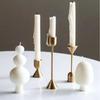 Party Home Decoration Gold Candles Stick Wedding Table Centerpieces Dinner Candelabrum Holiday Tabletop Elegant Candle Holder
