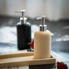Höhlenstein-Emulsionsflasche Shampoo Handdesinfektionsmittel Luxuriöses Duschgel-Flasche Druckflasche Hotel Badezimmer Dekoration Seifenspender