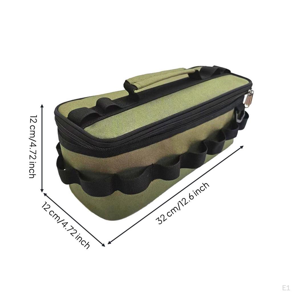 Camping Storage Bag with Loops Waterproof Gear Organizer WearResistant Equipment for