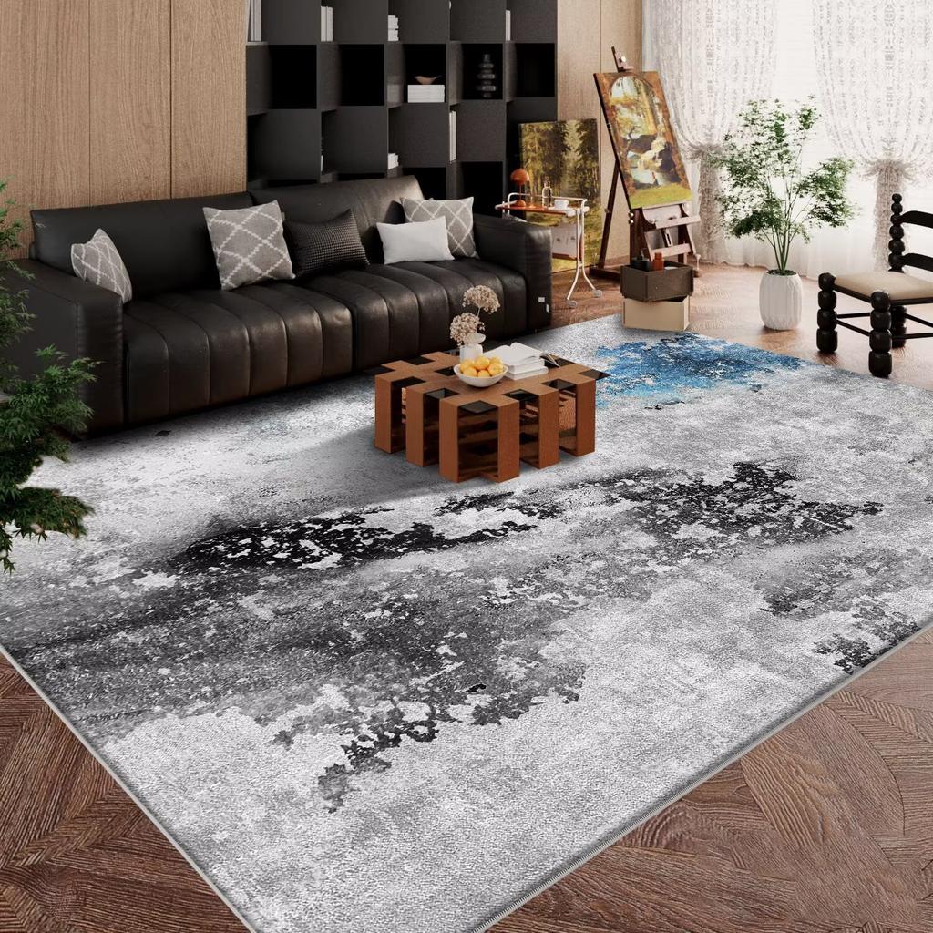 Minimalist Carpets Light Luxury Living Room Bedroom Decor Soft non-slip Rug Large Area Cloakroom study Floor Mat Easy cleaning