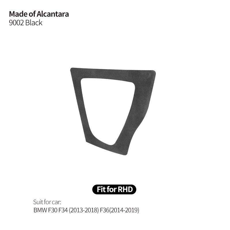 Top Suede For BMW F30 F34 (2013-2018) F36 (2014-2019) Gear Shift Panel Trim Frame Sticker Anti Scratch Car Interior Accessory