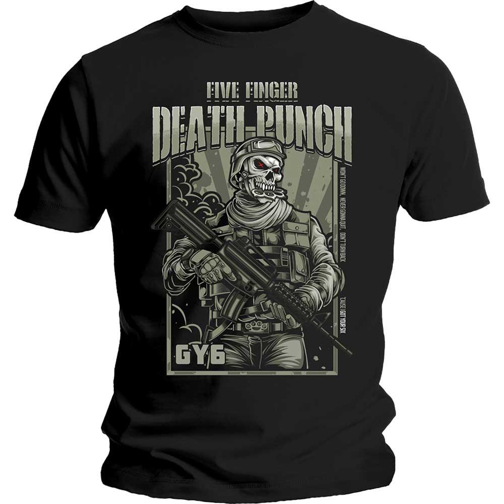 Seal of Ameth Five Finger Death Punch Band TShirt Cotton Graphic Tee Unisex Women Summer Streetwear
