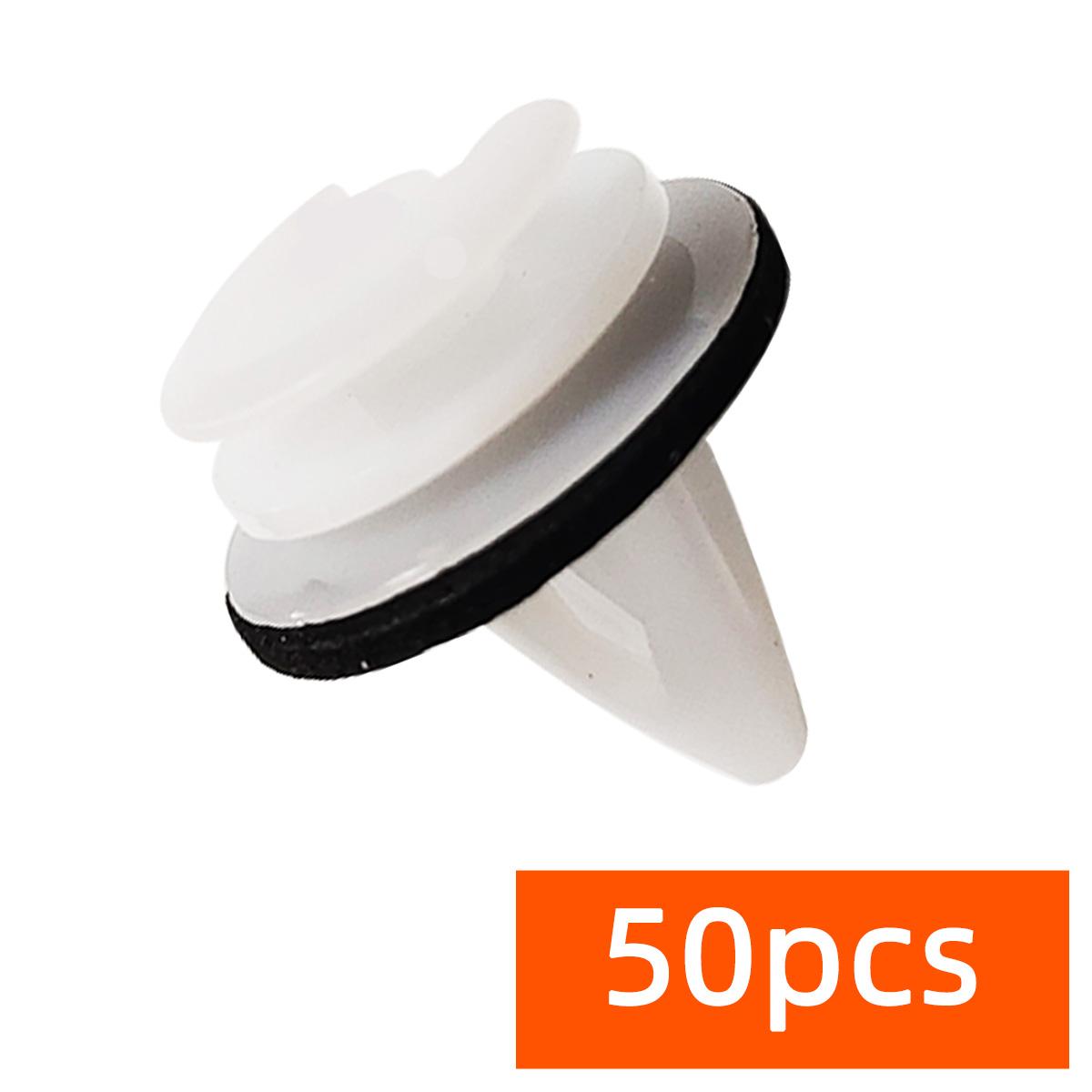

50PCS Door Panel Clip with Seal Ring Fastener Rivet Bumper Retainer suit for BMW E34 E36 E38 E39 E46 M3 M5 Z3 X5 Car Accessories