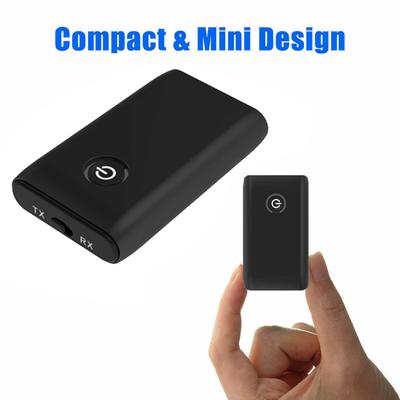 B10S 2-in-1 Wireless Transmitter Receiver 3.5mm AUX HiFi Music Audio Adapter Bluetooth5.0 Home/Car