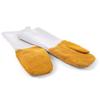 Thermal Protective Leather Kitchen Gloves 2 Pcs