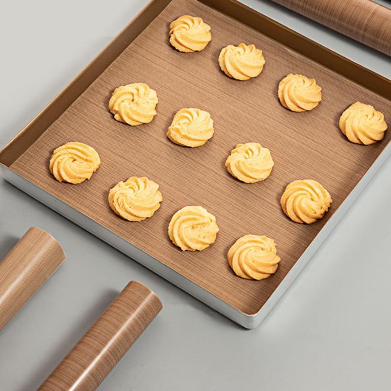 1Pcs Heat-Resistant Grill Pad Non-Stick Reusable Baking Oilcloth Baking Tray Pad