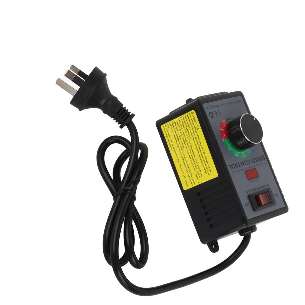 Motor Speed Controller 0? Output Variable Fan Speed Regulator with Overload Protection