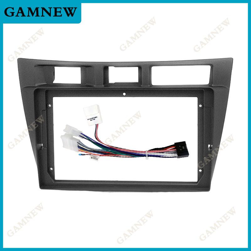 9 Inch Car Frame Fascia Adapter Canbus Box Decoder Android Radio Dash Fitting Panel Kit For Toyota Mark 2 GX110 2000-2007
